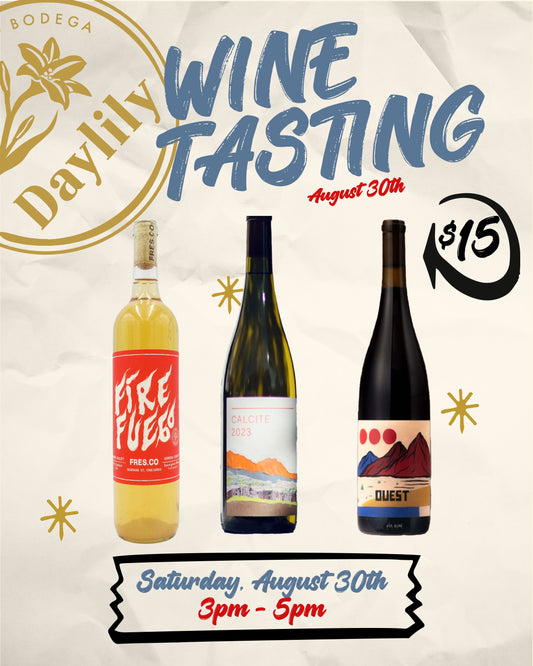Daylily Wine Tasting