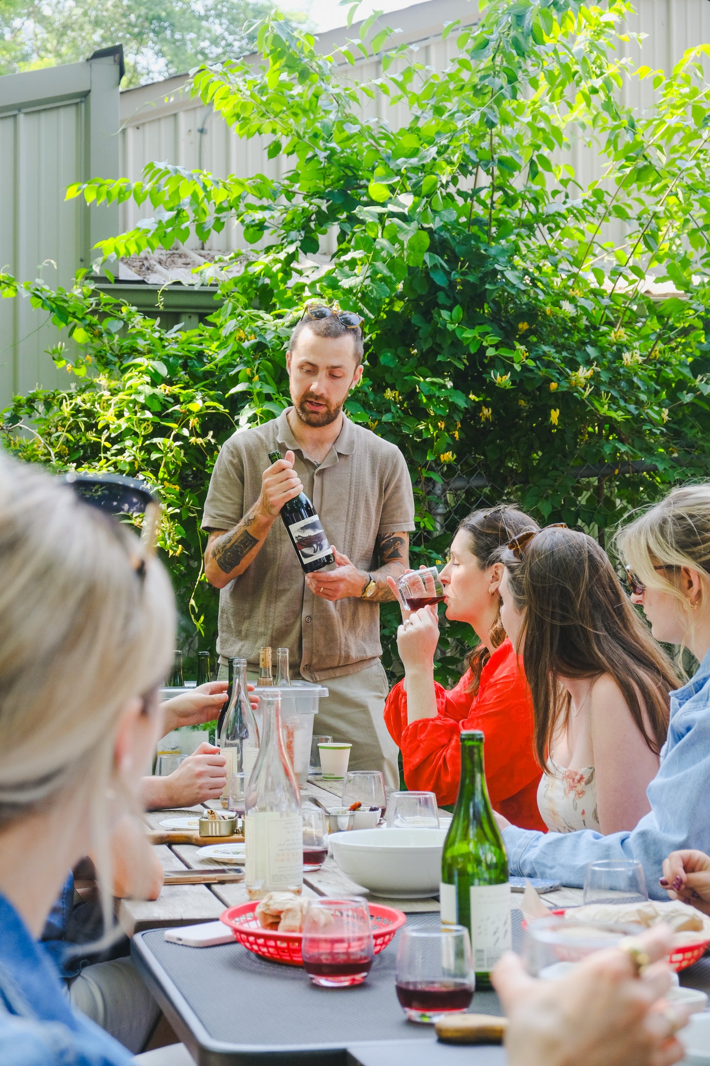 Daylily Wine Tasting